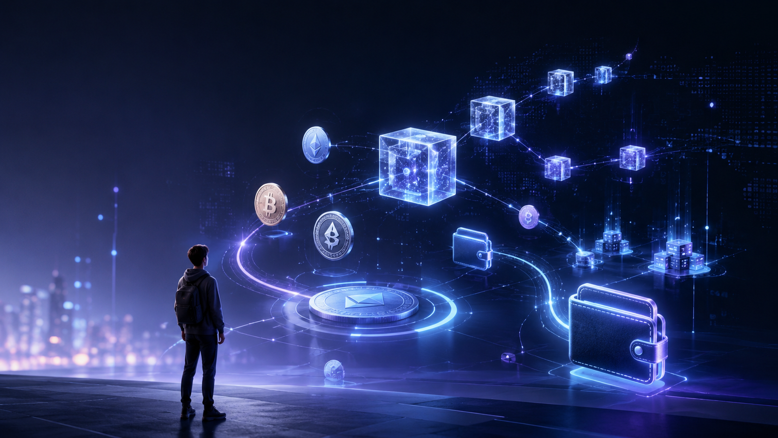 Beginner guide explaining what crypto is and how cryptocurrency works